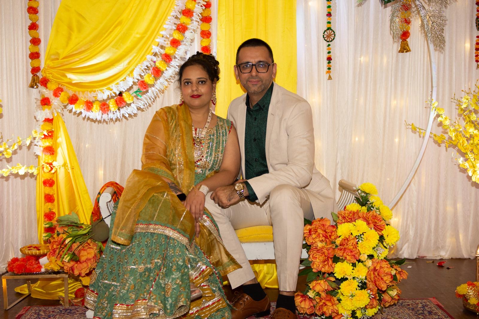 Smiti and Husband, Bharat